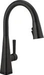 Delta Faucet Lenta Matte Black Kitc