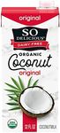 So Delicious Dairy Free Shelf-Stable Coconut Milk, Original, Vegan, Non-GMO Project Verified, 1 Quart