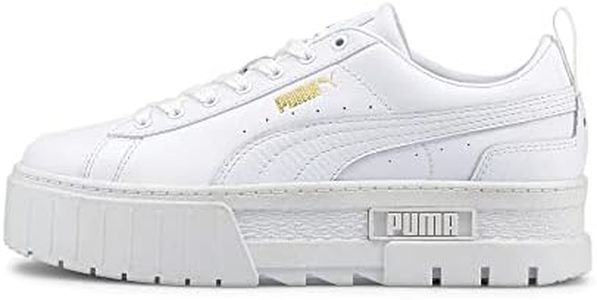 PUMA Women's Mayze Classic WNS Sneaker, Puma White, 7 US