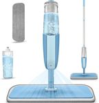 Stainless Steel Microfiber Floor Cleaning Spray Mop with Removable Washable Cleaning Pad and Integrated Water Spray Mechanism,360 Degree Easy Floor Cleaning DL80(Multicolour)