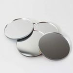 Plexico Mirror Circle/Acrylic Mirror Disc/Children's Safety/Shatterproof/Home/Bathroom (Diameter 325mm)