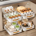 WQU Pull Out Cabinet Organizer,Heav