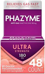 Phazyme Ultra Strength Gas & Bloating Relief, Works in Minutes, 48 Fast Gels