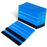 Vinyl Squeegee 4" Felt Squeegee 10 PCS for Car Wrap Window Tint