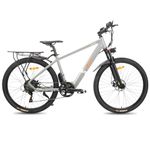 Hyuhome Electric Bikes for Adults Men, 250W Mountain Ebike,27.5 * 2.1'' Electric Cycles for Men with 36V 10Ah Removable Battery, 7 Speed, Range 35-90km (SW02)