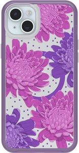 OtterBox Cover per Apple iPhone 15 Plus/iPhone 14 Plus Symmetry Clear MagSafe, resistente a shock e cadute fino; sottile, testata 3x norme MIL-STD 810G, Papercut Flowers