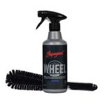 Supagard Non-Acidic Wheel Cleaner - 500ml, Breaks Down Brake Dust & Road Grime, Includes Alloy Wheel Brush