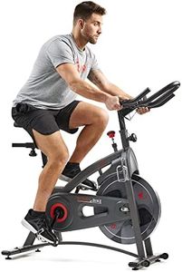 Sunny Health & Fitness Endurance Premium Magnetic Resistance Interactive Indoor Cycling Exercise Bike with Exclusive SunnyFit® App Enhanced Bluetooth Connectivity - SF-B1877SMART Gray