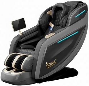 DR BWC® 4D AI Zero Gravity Full Body Massage Chair | Dual SL-Track, Auto Body Scan, Bluetooth Speakers, Heat Therapy, Foot Rollers, Cradle Massage Modes | Luxury Recliner for Home & Office