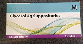 Glycerin gycerol suppositories 4g for adults 12