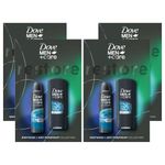 Dove Men+Care Restore Collection Hydrating Clean Comfort 3-in-1 Hair, Face & Body Wash 250 ml and Clean Comfort Anti-perspirant Deodorant 200 ml 2pieces Gift Set for Him,3pk