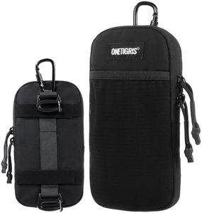 OneTigris Cell Phone Holster - Belt Holder Molle Pouch Cell Holder for Belt with Loop, Cell Pouches for Screen Size 4.7"-6.7"