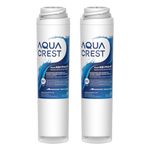 AQUACREST FQROPF Under Sink Water Filter, NSF 42 Certified, Replacement for GE FQROPF Reverse Osmosis Water Filter (1 Set)