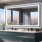 EchosLife 72x40 Large LED Bathroom 