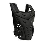 Azusumi Motorcycle Armor Vest Protective Shock Absorption Breathable Black Unisex Chest Protector for Motocross