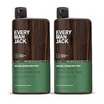 Every Man Jack Nourishing Pacific Cypress Mens Body Wash for All Skin Types - Naturally Derived Ingredients - Cleanse and Hydrate Skin with Coconut and Glycerin - 710 mL 2 Bottles