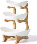 Liywall - 3 Tier Ceramic Fruit Bowl