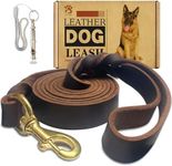 Leather Dog Leash 6ft x 1 inch,Stro