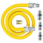 Watts Dormont 30C-3131KIT-48B Complete Gas Range Install Kit 48-Inch Length