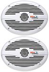 Boss Audio MR690 6" x 9" 2Way Marine Speaker, WHITE