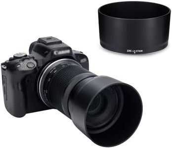 JJC ET-60B Reversible Petal Bayonet Lens Hood Lens Shade for Canon RF-S 55-210mm F5-7.1 is STM Lens Compatible with 55mm Filter and Lens Cap on EOS R100 R50 R7 R10