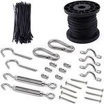 String Light Hanging Kit, Stainless