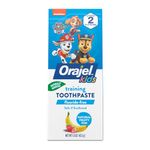 Orajel Kids Paw Patrol Fluoride-Free Training Toothpaste, Natural Fruity Fun Flavor, 1 Pediatrician Recommended Fluoride-Free Toothpaste, 1.5oz Tube