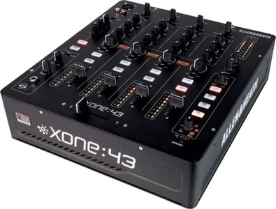 Allen & Heath Xone:43 4Channels 20-20000Hz Black - Audio Mixers (4 Channels, 24 Bit, 20-20,000 Hz, 20 dB, 0.05%, 3.5 mm)