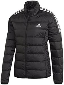 adidas Ess vers Le Bas W JKT Blouson Femme, Noir, FR : L (Taille Fabricant : L)