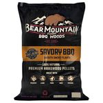 Bear Mountain BBQ FK93 All Natural Low Moisture Hardwood Smoky Savory Craft Blends BBQ Smoker Pellets for Outdoor Grilling and Smoking, 20 Pound Bag