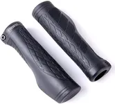 Bicycle Handlebar Grips, Ergonomic Design, Anti-Slip, Easy Install, Durable, Black