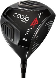 COOLO Golf Drivers for Beginners and Average Golfer, Regular/Seniors/Ladies Flex, Men&Petite Women, 10.5/12 Degrees, Right&Left Handed, 460CC.(10.5°, Regular, Right, Black)