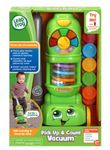 LeapFrog Pick Up & Count Vacuum, Role Play Toy with Lights, Colours & Counting, Pick Up Counters in Three modes of play, Learning Toy for Toddlers, Gift for ages 2+ Years, English Version, Multicolor