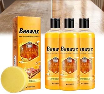 PVZXR Beeswax Wood Polish, 2026 Premium Beeswax Furniture Polish, Floor Polish, Beewax Care Restorer for Living Rooms,Kitchens,Wood Furniture Floors (3pcs)