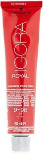 Schwarzkopf Professional IGORA Royal Hair Color Color 9-98 (Colorists´s Color Creme) 2 oz, Extra Light Blonde Violet Red