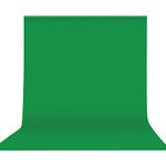 Green Screen Backdrop Background - 6.5×10ft Thicker Fabric, Collapsible Chromakey Photo Backdrop for Photography Video Recording Shooting