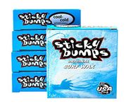 Sticky Bumps Cool/Cold Water Surfboard Wax 5 Pack