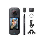 Insta360 X4 Air Motorcycle Ultimate Multiview Bundle - Lightweight 165g 8K 360 Camera, Invisible Selfie Stick, Replaceable Lenses, Shoot First & Frame Later, Built-in Wind Guard, Stabilization