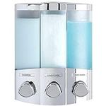 Better Living Products 76344-1 Euro Series TRIO 3-Chamber Soap and Dispenser, Chrome