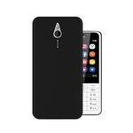 HELLO ZONE Exclusive Matte Finish Soft Back Case Cover for Nokia 230 Dual Sim - Black