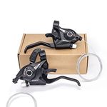 REAMTOP New MTB Bicycle Bike 3 x 7 Speed Shift/Shifter Brake Lever Combo