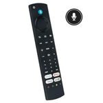 VINABTY CT-8566 Replace Voice Remote Control Fit for Toshiba TV 43UF3D63DAX TV/TCL TV 50CF630 55CF630 CT8566