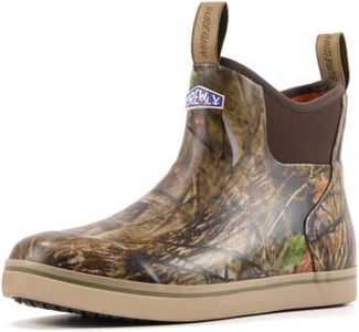SUREWAY Men's Waterproof Ankle Deck Boots, All Camo, Size 10