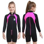 FLEXEL Kids Wetsuit for Boys Girls 2mm 3mm, Full Shorty Wet Suits for Toddler Youth, Neoprene Scuba Diving Suit for Surfing Swimming Snorkeling