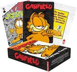 AQUARIUS Garfield Playing Cards - Garfield Themed Deck of Cards for Your Favorite Card Games - Officially Licensed Garfield Merchandise & Collectibles