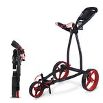 Big Max Blade IP Golf Push Carts (Phantom-Red)