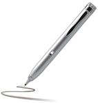 Navitech Silver Fine Point Digital Active Stylus Pen Compatible With Lenovo YOGA Tab 3 Pro/Lenovo YOGA Tab 3 8 inch/Lenovo YOGA Tab 3 10 inch/Lenovo YOGA 3 Pro 13.3-inch