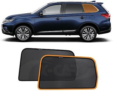 X-Car Rear Window Sun Shade for Mitsubishi Outlander 2012-2021 Magnetic Sun Visor Blind Mesh