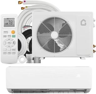 GarveeHome Mini Split Ac/Heating System,19 SEER2 12000 BTU Mini Split AC, Inverter Ductless Air Conditioner w/Wifi,Remote Contro& Pre-Charged,230V Mini Splits Heating and Cooling up to 450 Sq. Ft