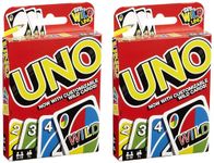 Mattel Uno Playing Card Game for 7 Yrs and Above for Adult,Set of 112 Cards (Pack of 2)